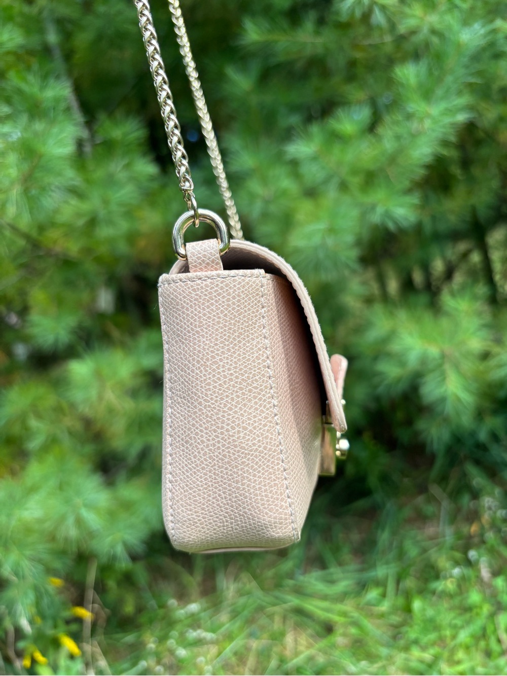 Furla Leather Mini Crossbody Bag - Picture 10 of 17